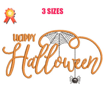 Happy Halloween 2 Machine Embroidery Design