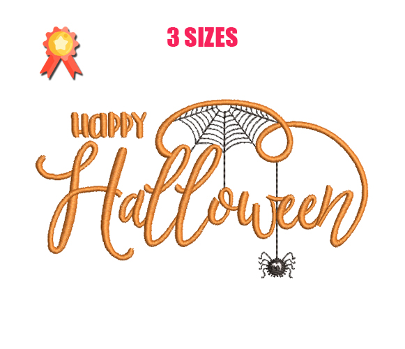 Happy Halloween 2 Machine Embroidery Design
