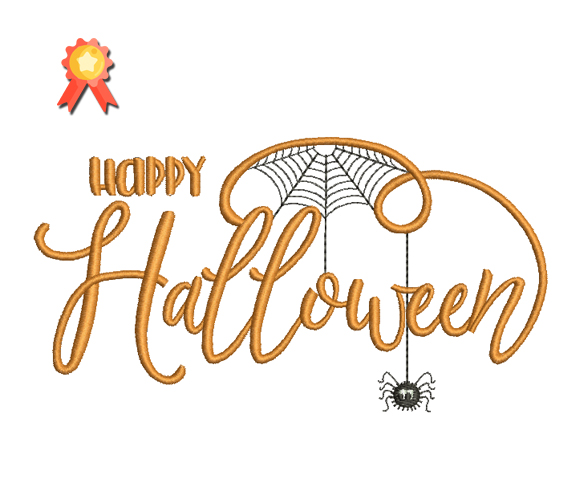 Happy Halloween 2 Machine Embroidery Design