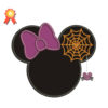 Mouse Head Machine Embroidery Design