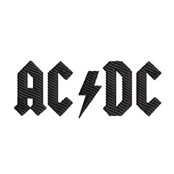 ACDC Machine Embroidery Design