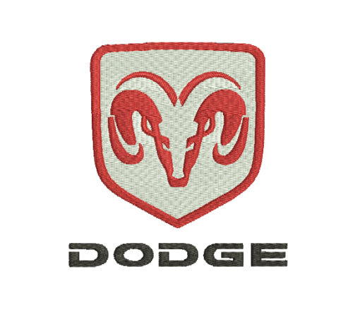 Dodge Machine Embroidery Design