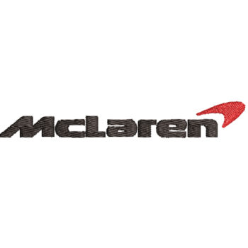 McLaren Machine Embroidery Design