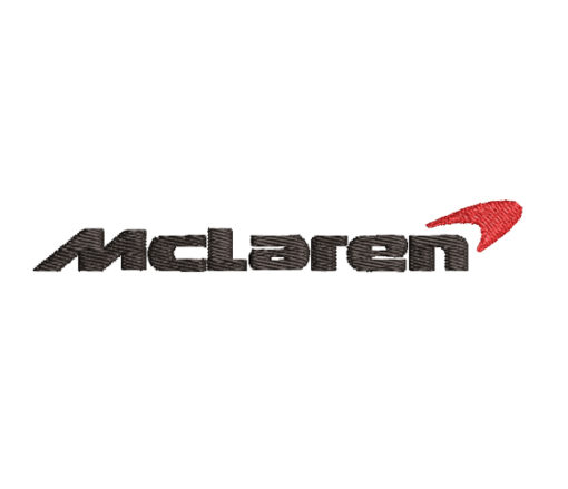 McLaren Machine Embroidery Design