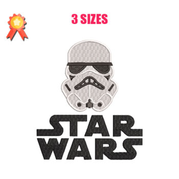 Stormtrooper - Star Wars Machine Embroidery Design