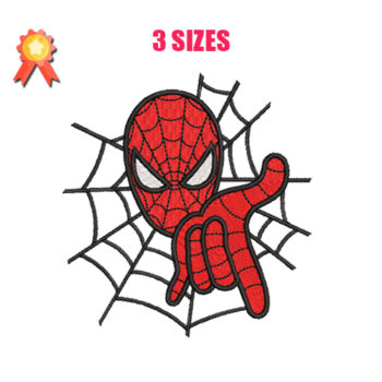 Spiderman 2 Machine Embroidery Design