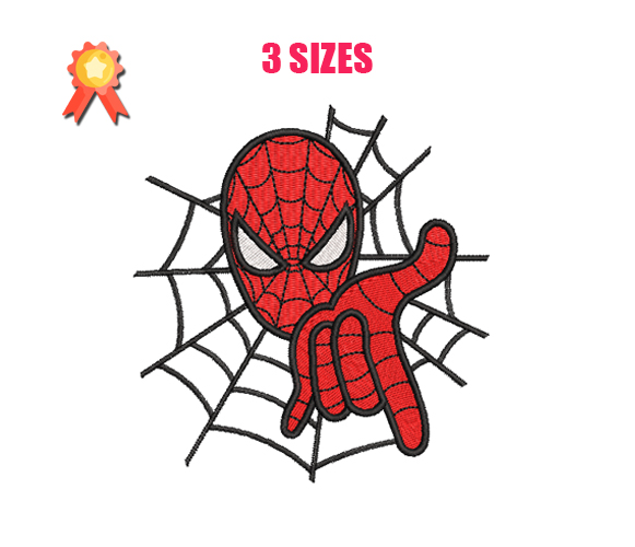 Spiderman embroidery discount