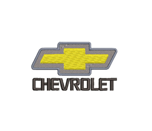 Chevrolet Logo Machine Embroidery Design