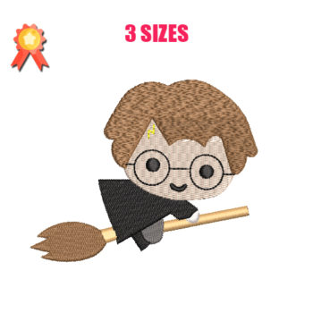 Mini Harry Potter Machine Embroidery Design