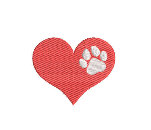 Love For The Animals Machine Embroidery Design