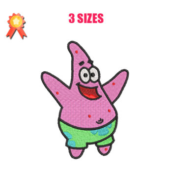 Patrick - SpongeBob Machine Embroidery Design