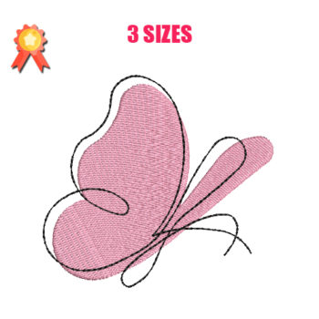 Butterfly 12 Machine Embroidery Design