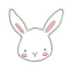 Cute Rabbit Machine Embroidery Design