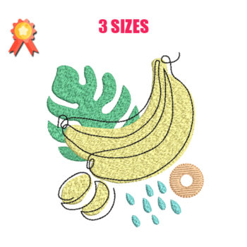 Fruits 5 Machine Embroidery Design
