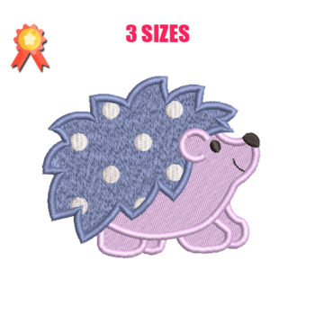 Hedgehog 2 Machine Embroidery Design