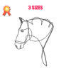 Horses 9 Machine Embroidery Design