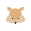 Fox Face Machine Embroidery Design