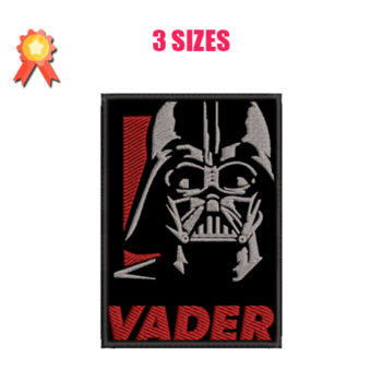 Vader Machine Embroidery Design