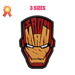 Iron Man 2 Machine Embroidery Design
