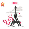 Paris Machine Embroidery Design