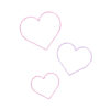 Hearts 3 Machine Embroidery Design