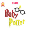 Baby Potter Machine Embroidery Design