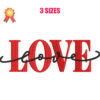 Love Love Machine Embroidery Design