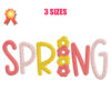 Spring Machine Embroidery Design