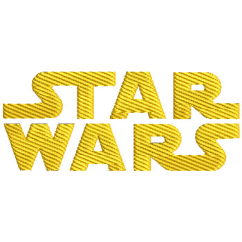 Star Wars Logo Machine Embroidery Design