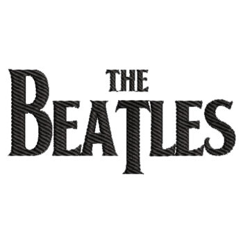 The Beatles Logo Machine Embroidery Design