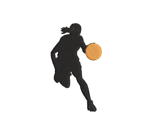 Basketball 2 Machine Embroidery Design