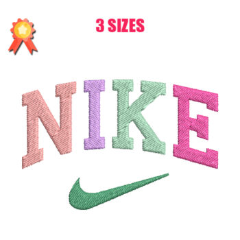 Nike 3 Machine Embroidery Design