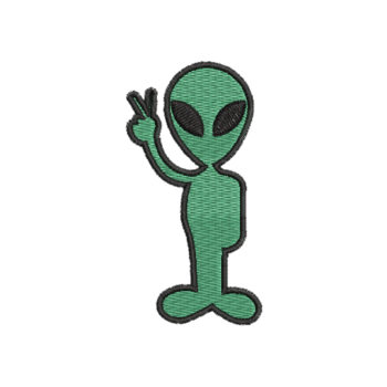 Alien 2 Machine Embroidery Design