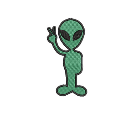Alien 2 Machine Embroidery Design