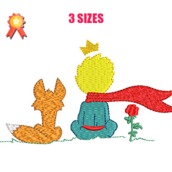 Little Prince Machine Embroidery Design