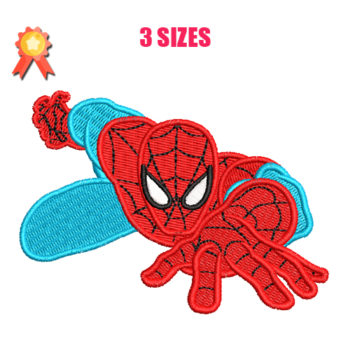 Spiderman 5 Machine Embroidery Design