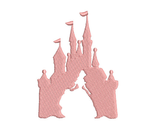 Castle Disney Machine Embroidery Design