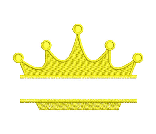 Crown 2 Machine Embroidery Design