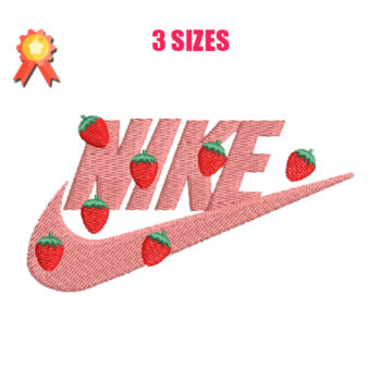 Nike 3 Machine Embroidery Design