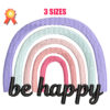 Be Happy - Rainbow Machine Embroidery Design