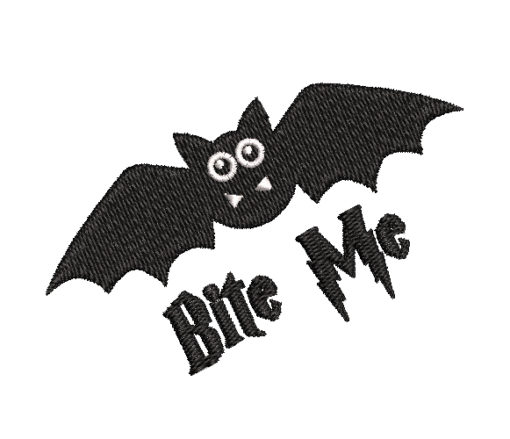 Bite Me Machine Embroidery Design