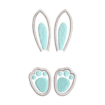Bunny 5 Machine Embroidery Design