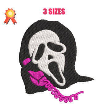 Scream Machine Embroidery Design