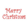 Merry Christmas 2 Machine Embroidery Design