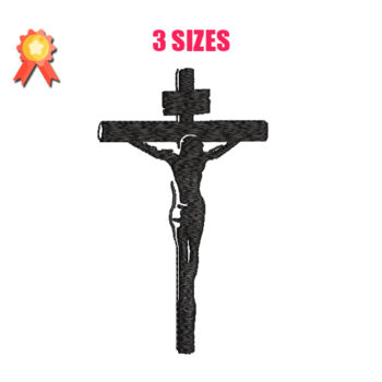 Cross Of Jesus Machine Embroidery Design