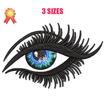 Eyes 5 Machine Embroidery Design