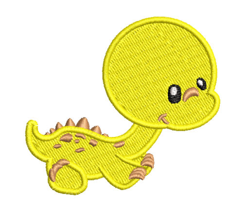 Dino 9 Machine Embroidery Design