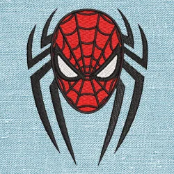 Spiderman embroidery design