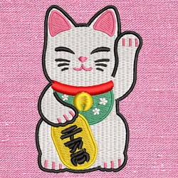 cats embroidery design