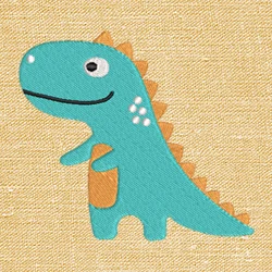 dinosaur embroidery design